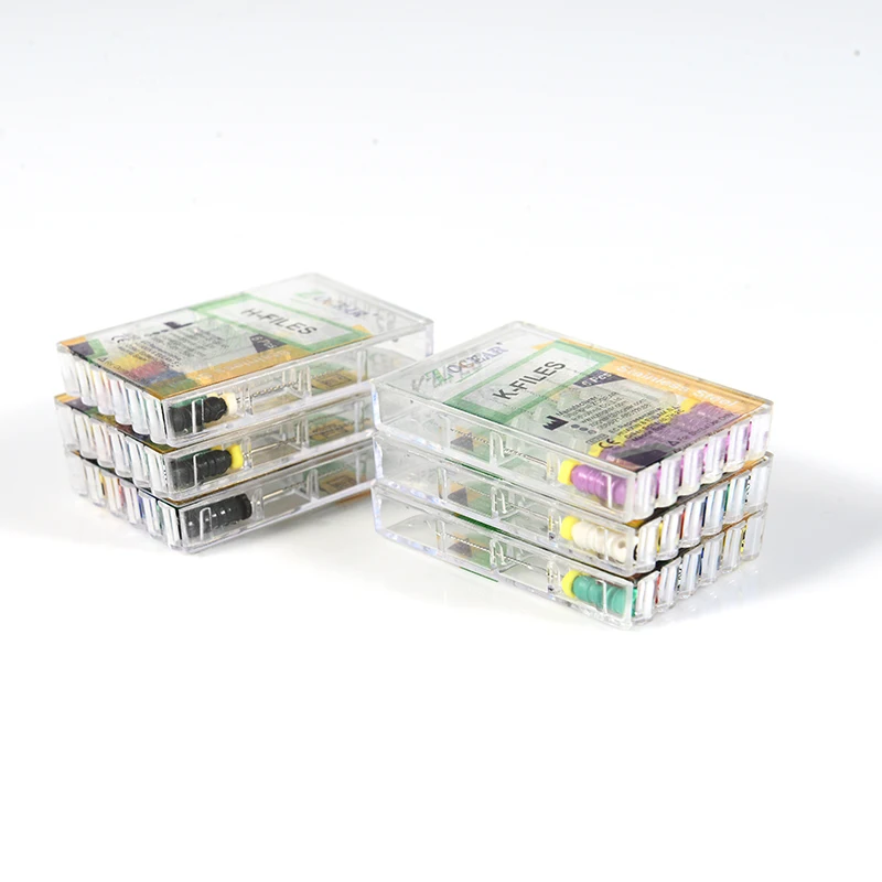 AMICODENT Hand use Dental Rotary K files H file Reamer for Endo Treatment in sale in Stainless Steel SS