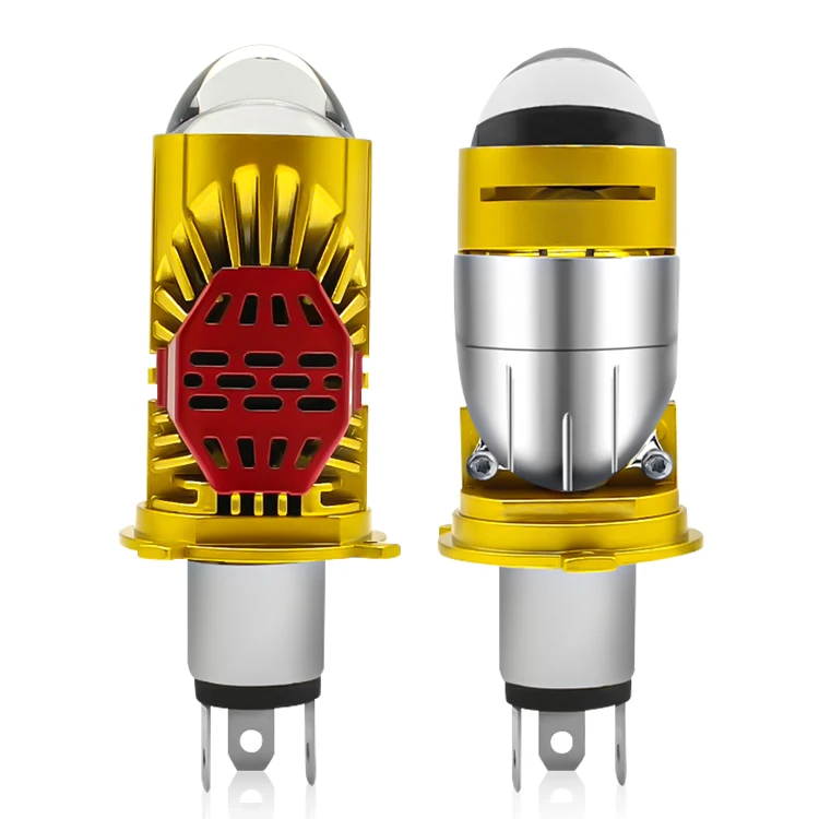 Factory wholesale 100w 20000LM motorcycles super bright white fog light low high beam h4 t10 led headlight bulb 50w