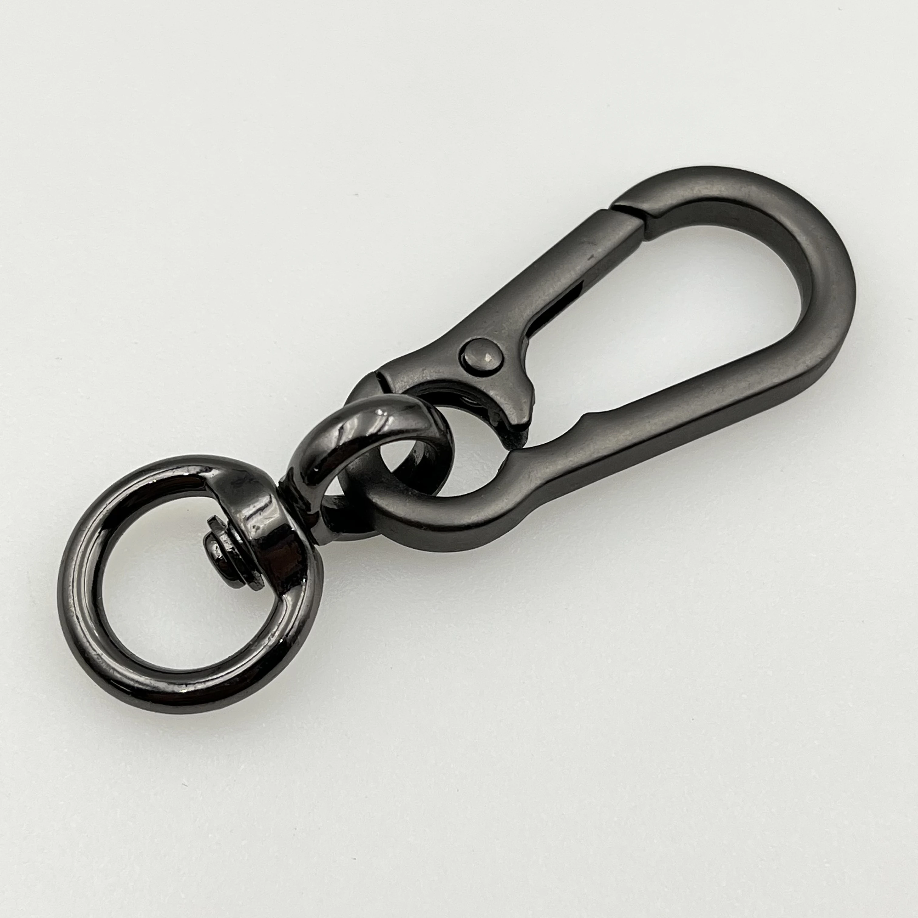 Wholesale Carabiner Keychain with Swivel Clasps Lanyard Snap Hook Metal Keychains and Keyring Hooks Clip