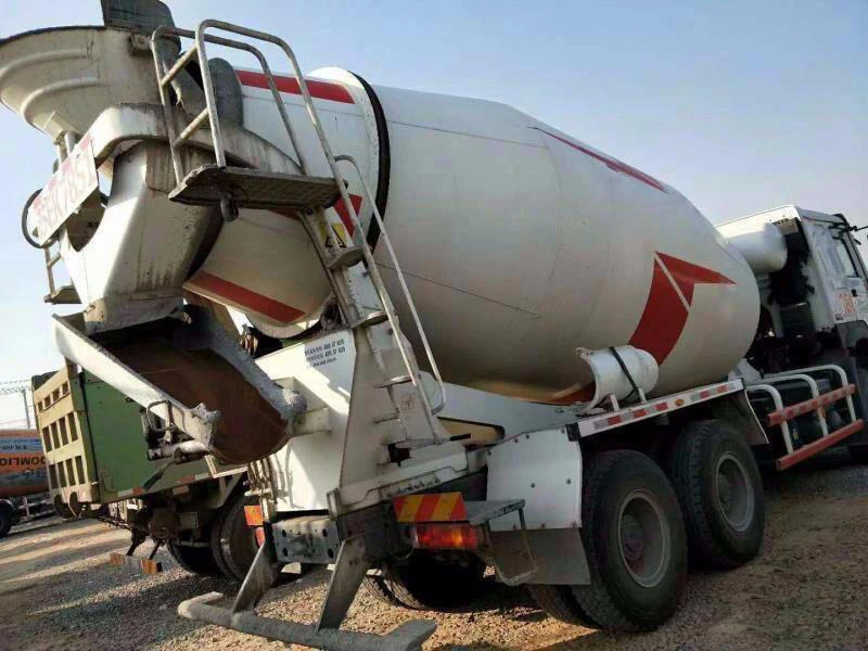 Truck Mixer Concrete SY312C-6W(V) Mixer Concrete Mix Capacity 12m³ Concrete Mixers with Easy Maintenance