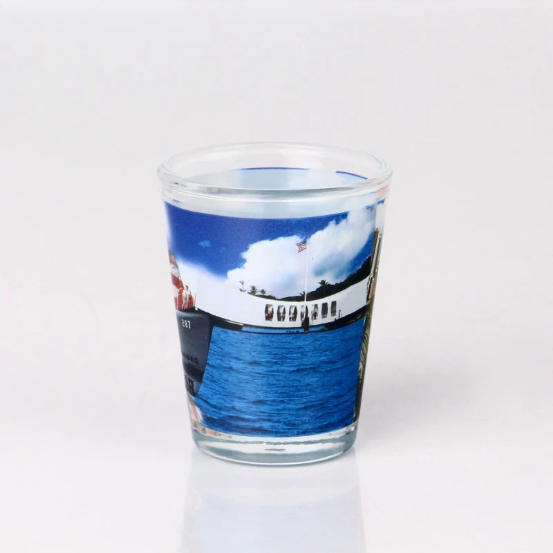 Shot Glasses Top Seller Custom Printed Souvenir Shot Glass Tequila Glass Souvenir Shot Glass