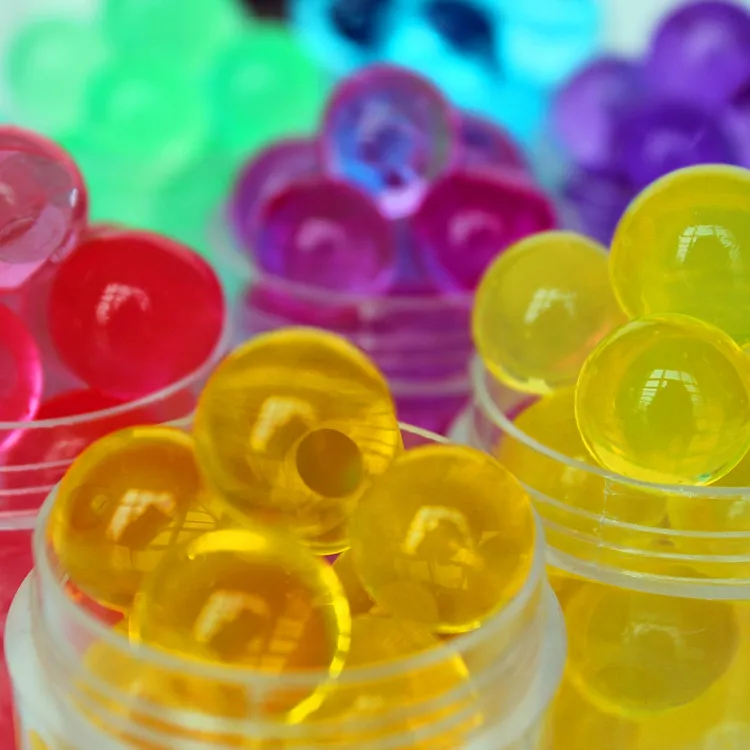Волшебные водяные бусины orbeez Хрустальная почва абсорбирующие полимерные шар для обучения
