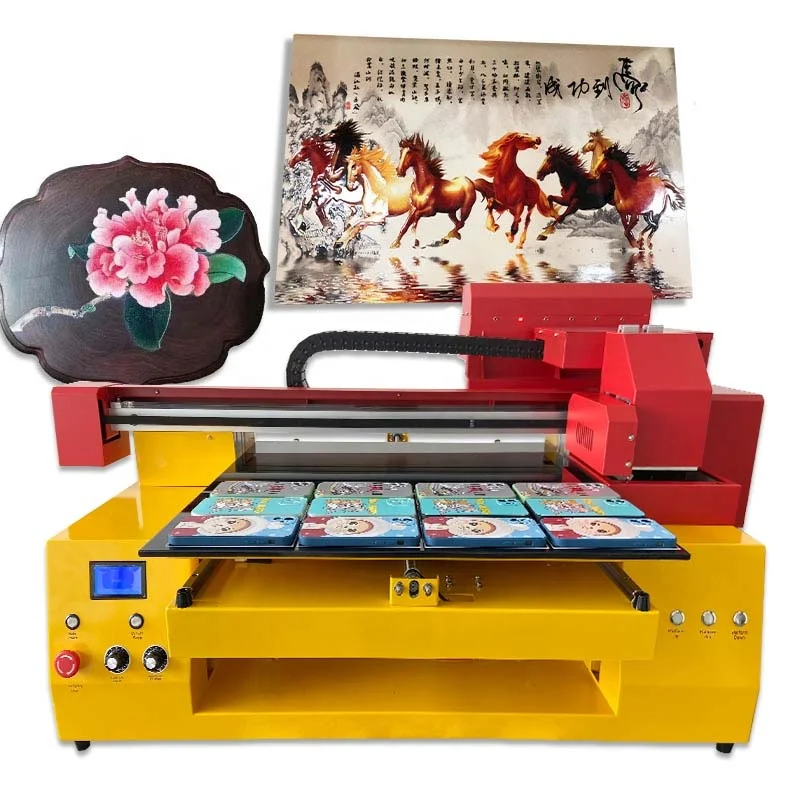 Brand New A2 Size Direct to All Materials UV Printing Machine Big Format A1 LED UV Flatbed Printer