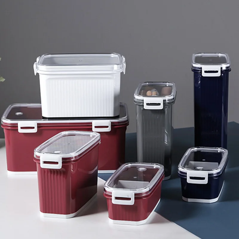 Хит продаж, контейнеры для хранения сухой пищи, контейнер для сохранения свежести, контейнеры для хранения холодильника для кухни