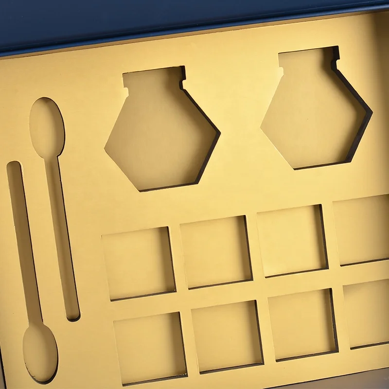 
Wholesale Customized Logo Luxury Honey Bottle Magnetic Cardboard Packaging Boxes Custom Gift Box Packaging 