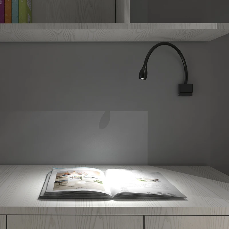 Jedver 12V 24V 3W Reading Light Hot Selling Dimmable Book Light For Night