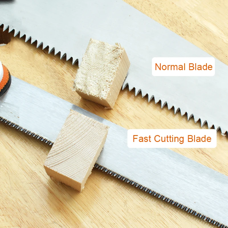 
Three Cutting Edge Replacement Steel Blade Cut Wood Fine Teeth Hand Pull Saw For Woodworking Garden Tool 