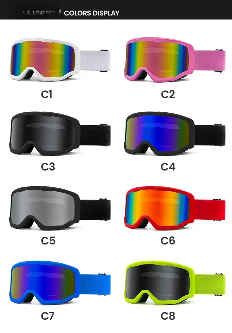 women men sports anti-fog anti glare  snow ski  sun glasses shades sunglasses