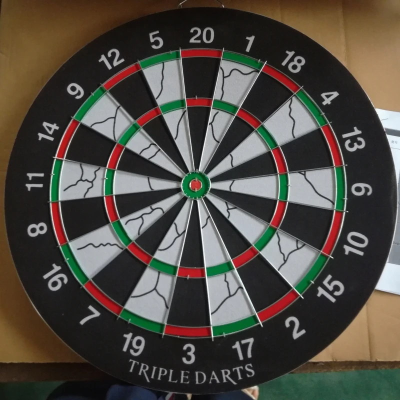 45cm dartboard dart board bristle Fiberboard Flocking 18Inch Classic Dartboard For Club Game