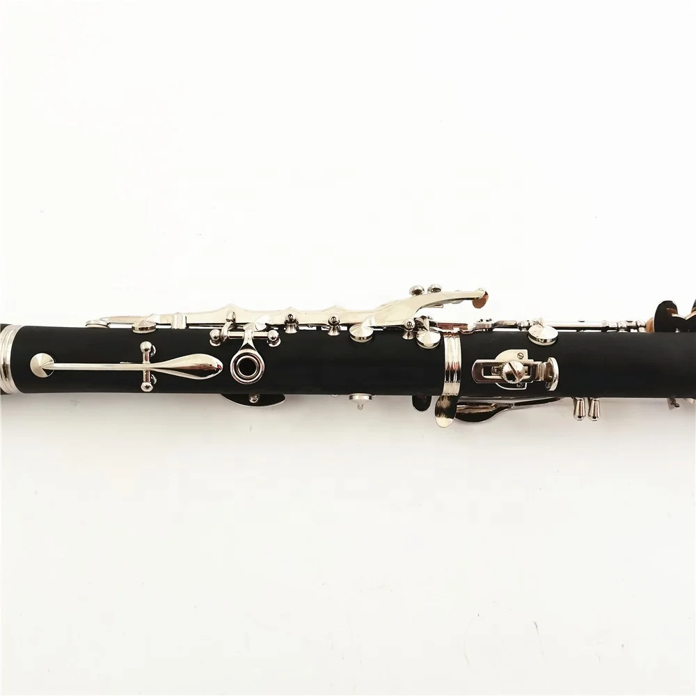 small bore dimension hard rubber material professional bb clarinet