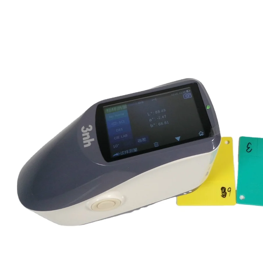 handheld cheap portable spectrophotometer/color checker color /metal analyzer with TFT touch screen