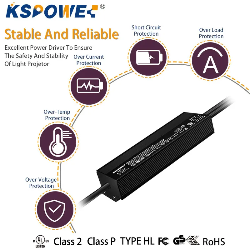 24V PWM output led drivers customizable 40w watts OEM ODM high efficiency class2 swimming pool led Lighting Transformers