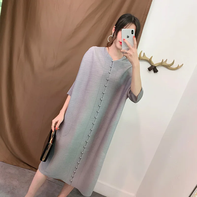 Spring  dresses chiffon new style muslim long sleeves dress