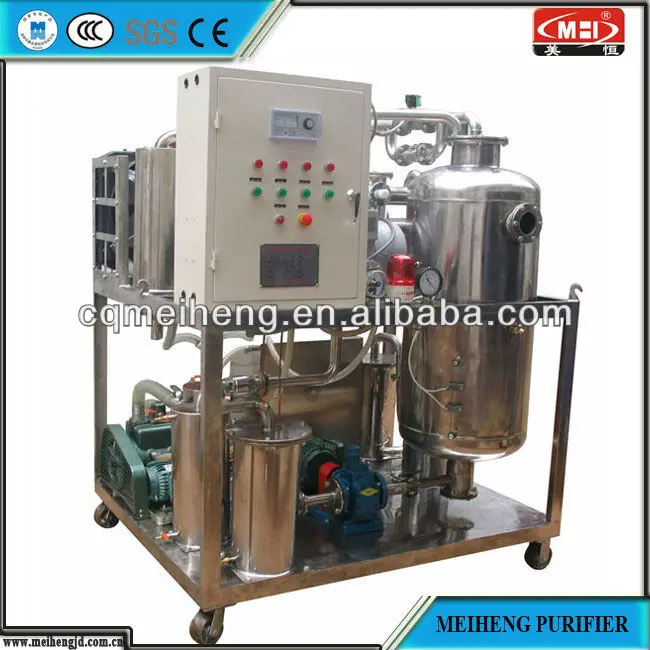 Anti -fire hydraulic oil special vacuum oil filter with three-stage filtration