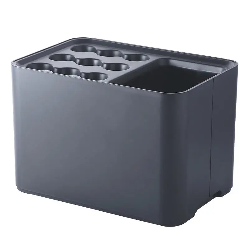 TX2023 15 Slot Non-Slip Home Office Umbrella Rack with Drain Tray Basket Organizer Spaces for 15 Umbrellas