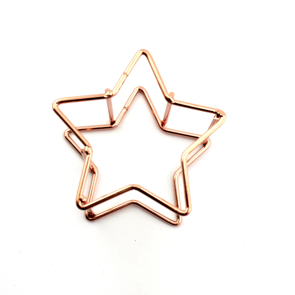 Metal Rose Gold Star shape Beauty Sponge Holder  Display Stand for Dresser  Vanity