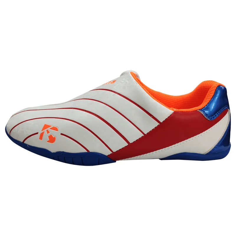 Sample free shipping Woosung Wholesale hot sale cheap health taekwondo kids shoes