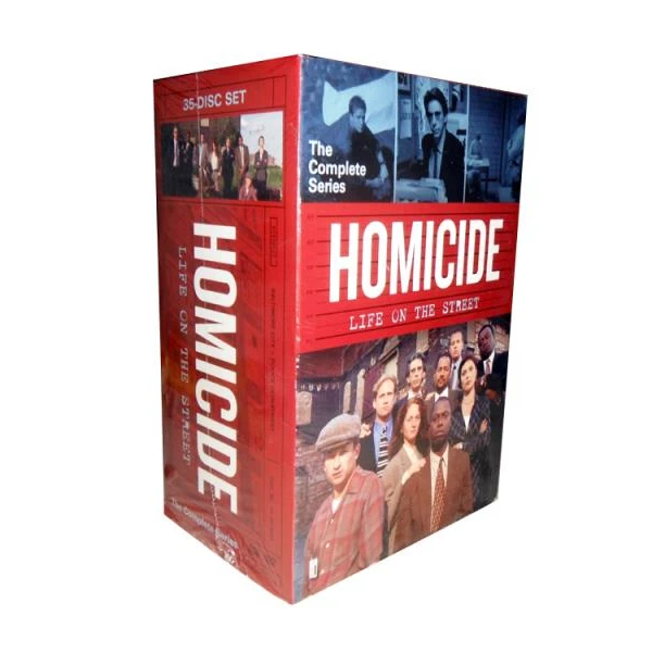 Homicide: Life on the Street the Complete series 35DVD box set movies dvd tv series cd album blu ray factory supply free ship