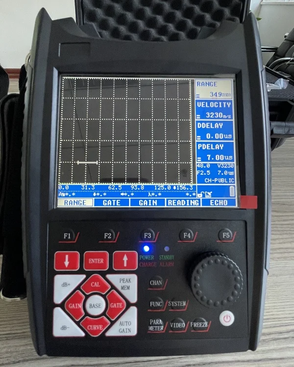 Portable digital ultrasonic flaw Metal leak detector meter