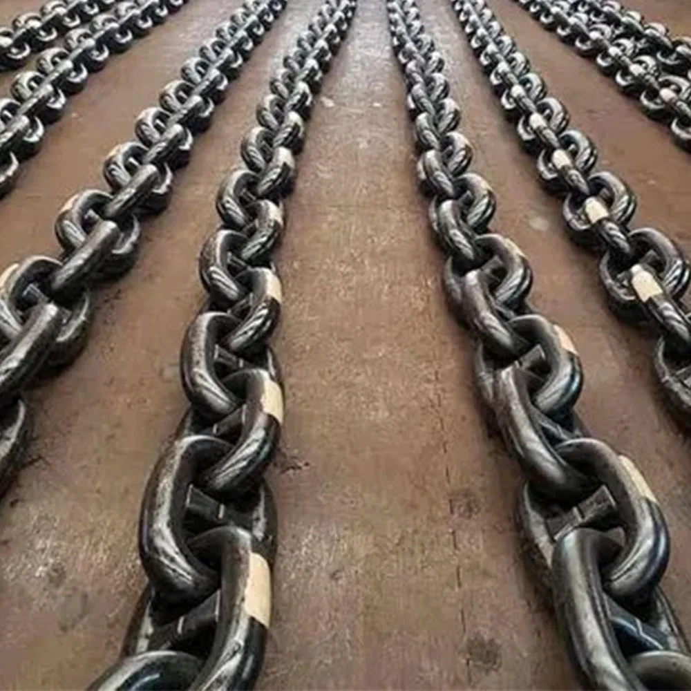 Hot Dipped Galvanised U2 U3 Ship Anchor Chain Mooring Chains 16mm
