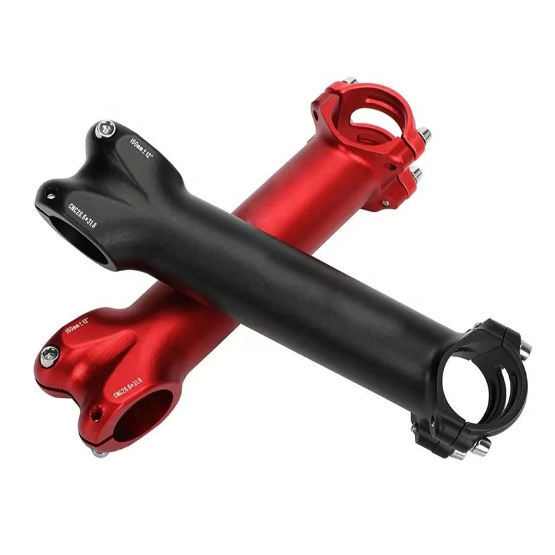 CNC Process Customized Aluminum Alloy Stem Bike Handlebars And Stems 318mm Bicycles Stem