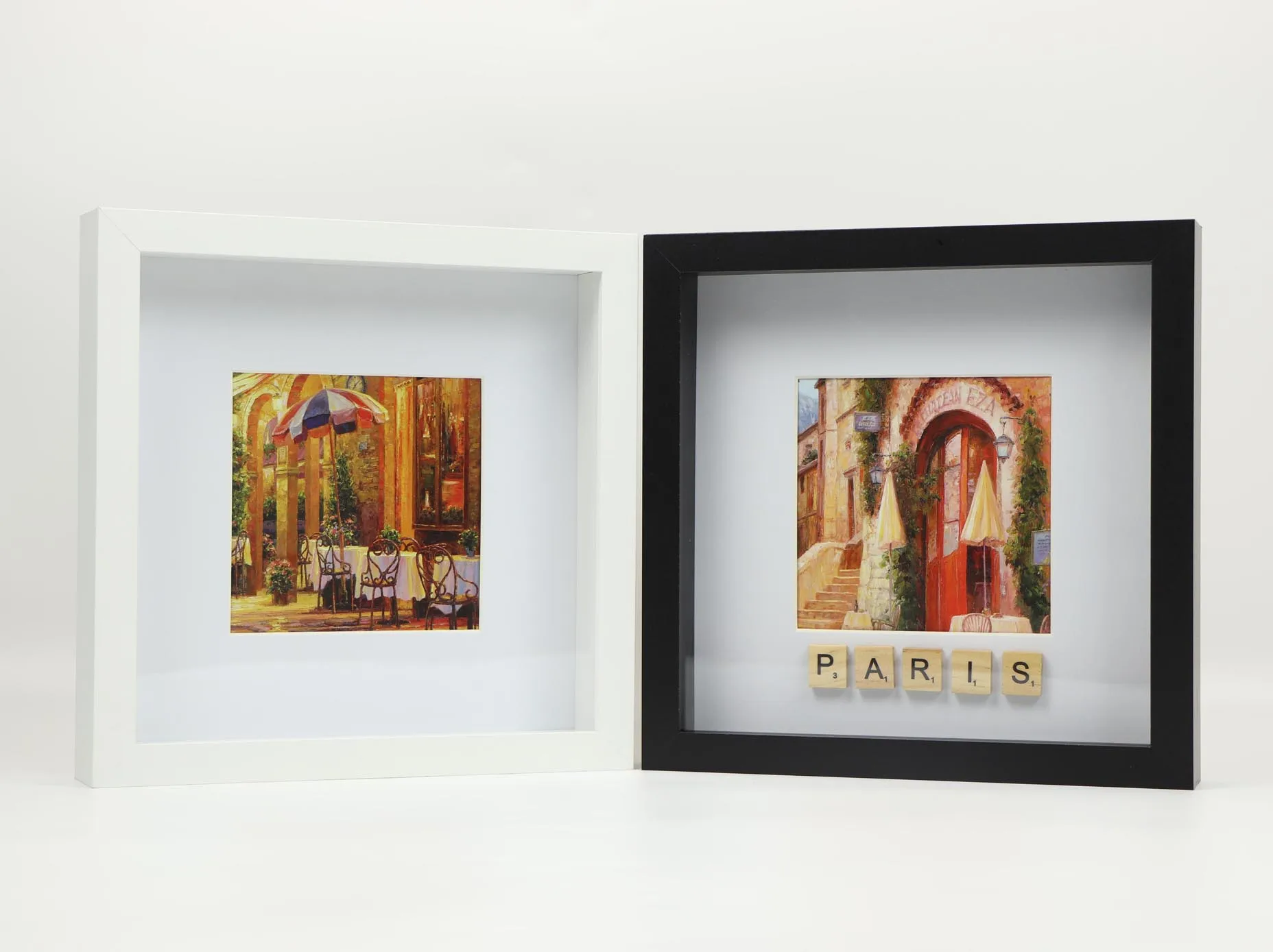  Фоторамка Shadow box Размер 9x9 с ковриком 5x5 дюймов фоторамка 6 видов