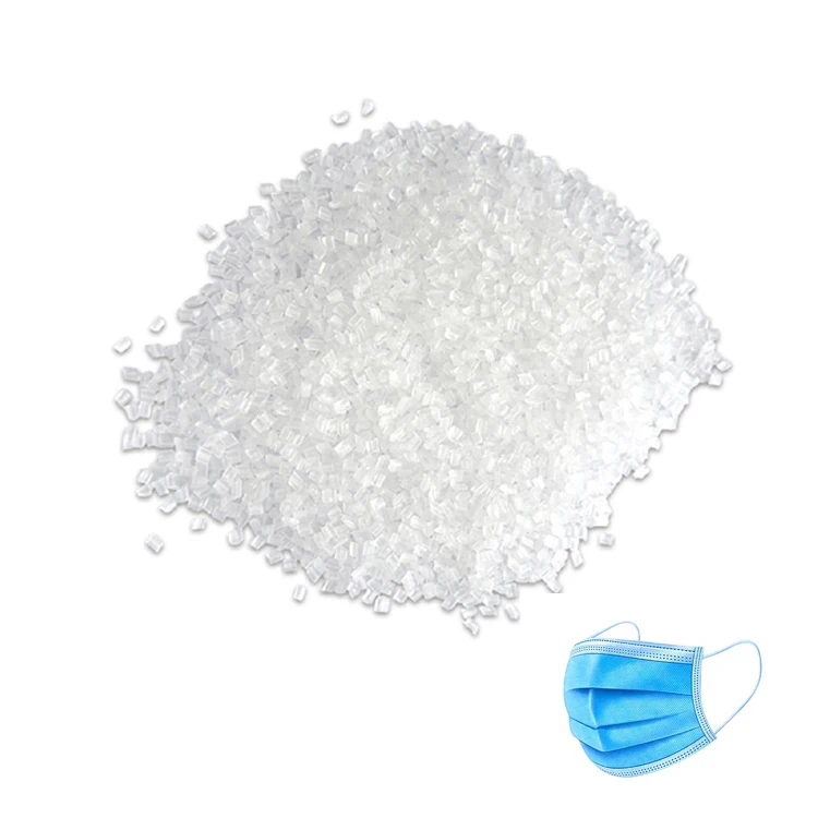 Wholesale price of raw polypropylene plastic raw material for melt blown fabric filtration pp materials in transparent granules