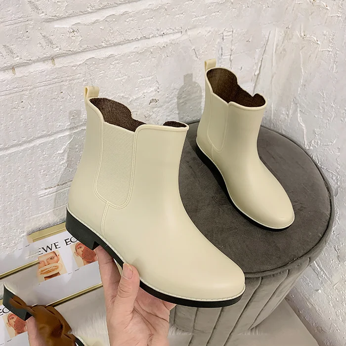 Myway Hot Sale Natural Rubber Boots Women Wellies Waterproof Rubber Shoes For Women Rain Boots