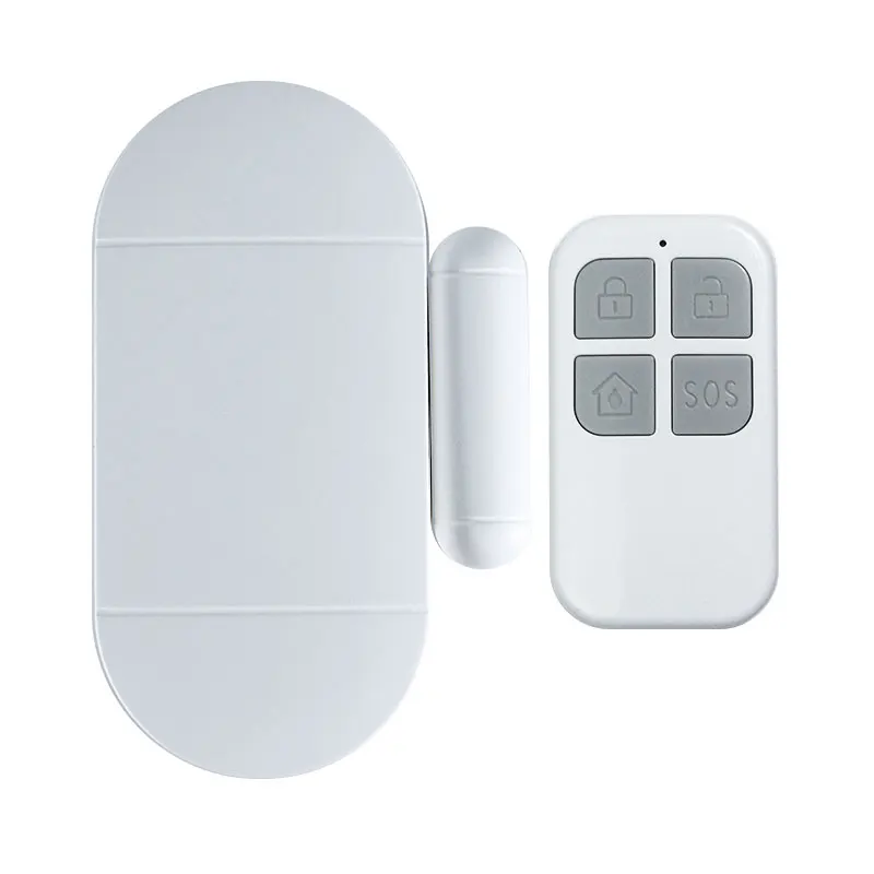 cheap home anti burglar wireless remote control magnetic sensor security alarms for windows and doors