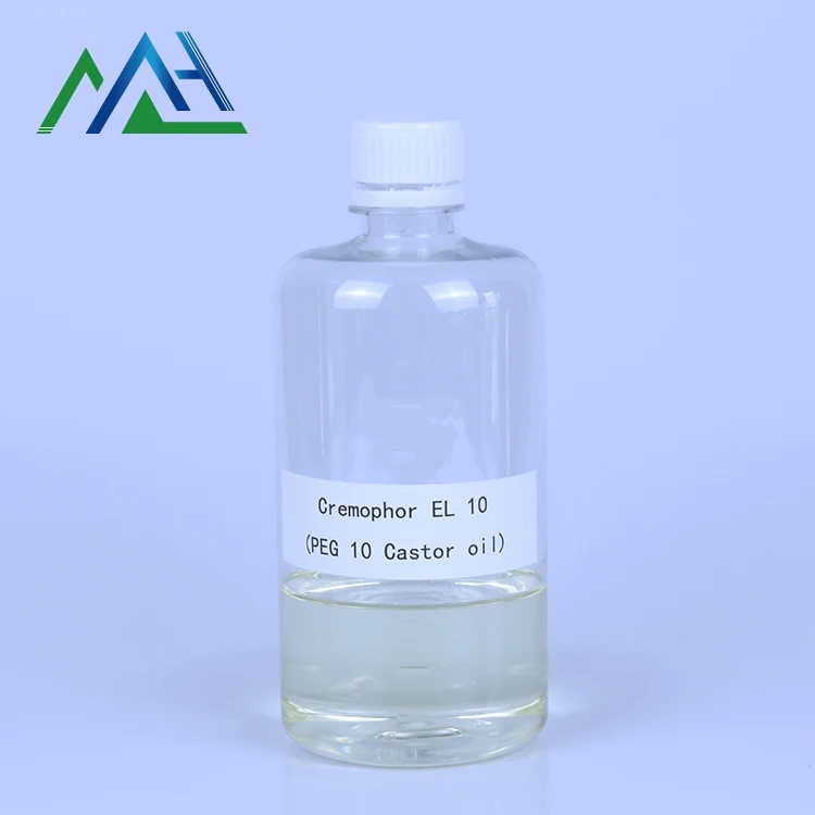 
Non-ionic Surfactant Castor Oil Ethoxylated El 10 Cas No.61791-12-6 Polyethyleneglycol Castor Oil 