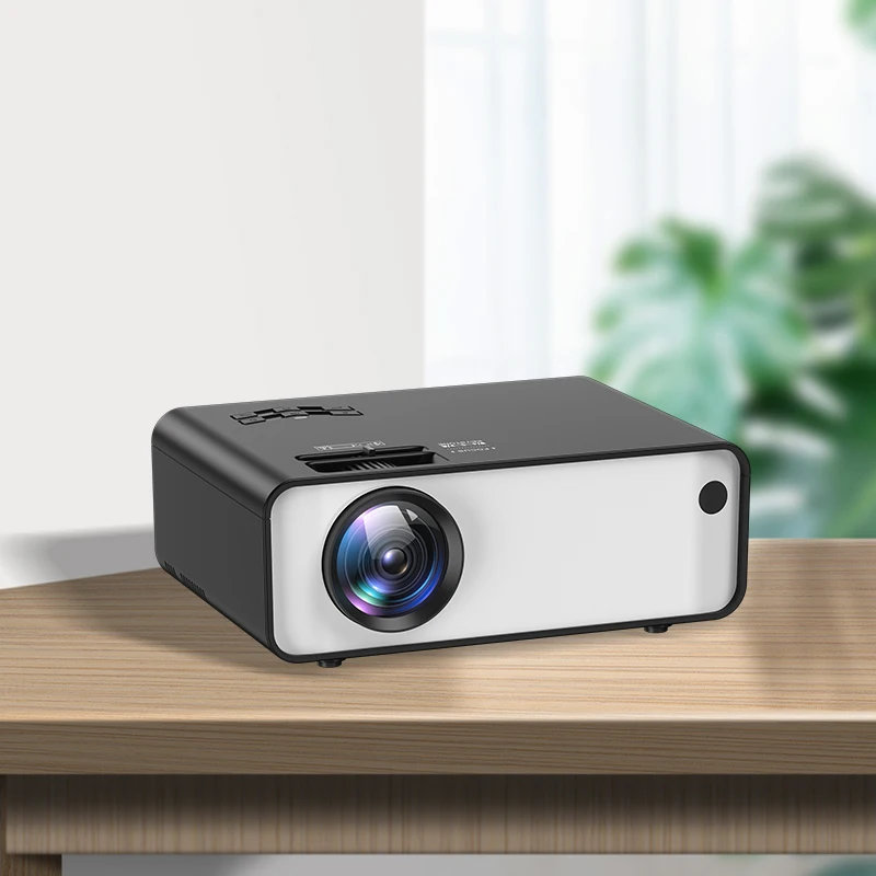 Мини светодиодный проектор HD проекторы 5500 люмен 4k-проектор игровой автомат с ЖК-дисплеем для дома видео проектор для домашнего кинотеатра