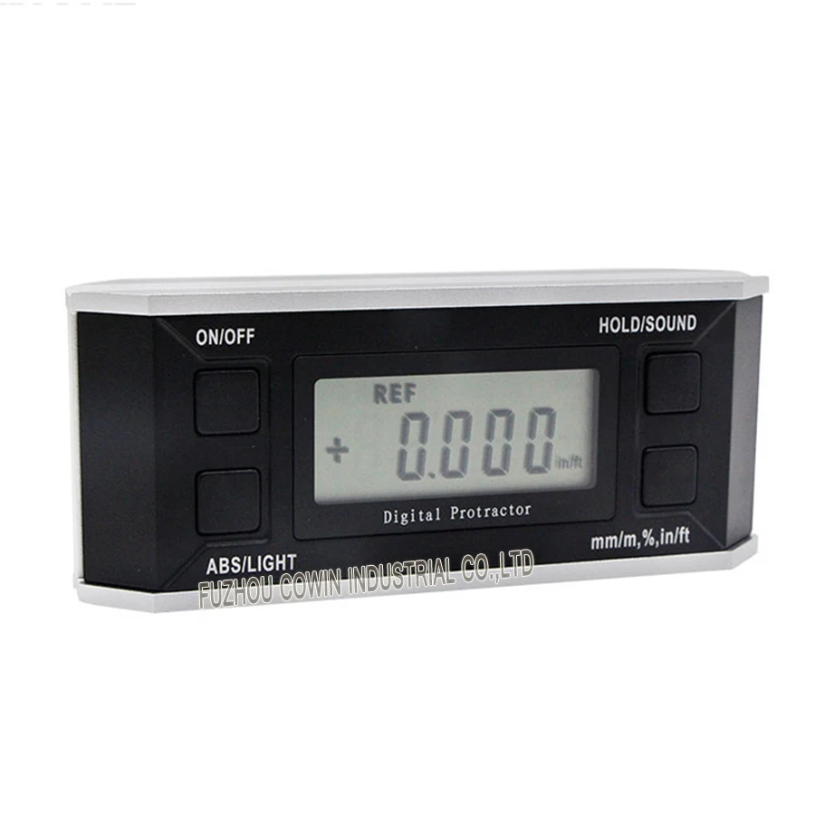 Digital Bevel Protractor Electronic Angle Finder Angle Bevel Box Digital Inclinometer with Magnetic Base