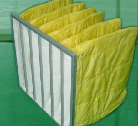 Factory Direct Fiberglass Media Filter Multi Bag G4 M5 M6 M7 M8 M9 Pocket Air Filter For Industrial Ventilation Systems