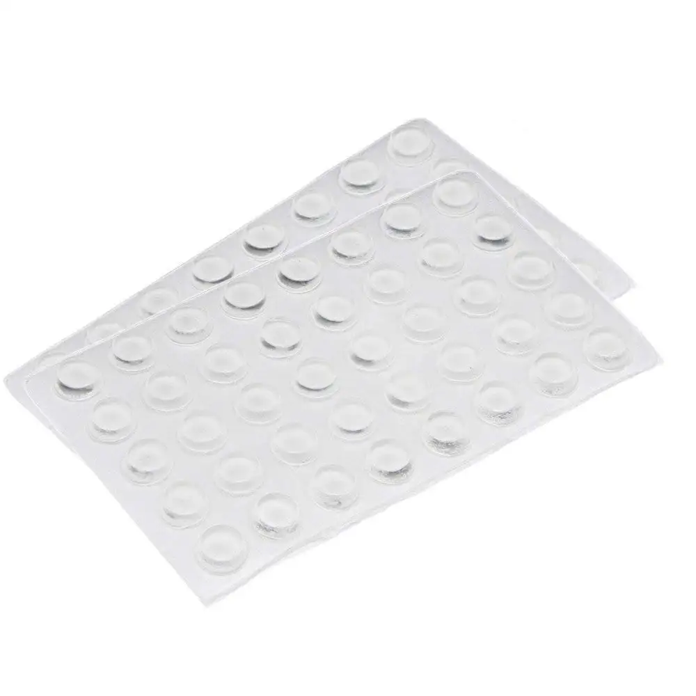 Self Adhesive Round Silicone Rubber Bumpers Anti Slip shock absorber Feet Pads Damper