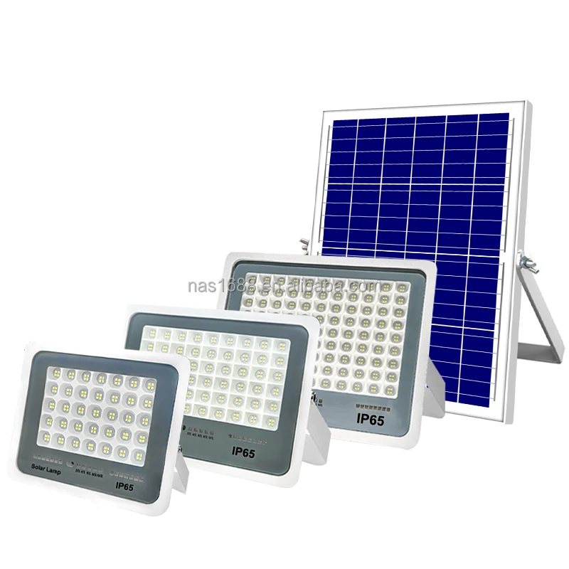 NAAISI Hot Selling Aluminium  100w 200w 300w 400w 500w 600w Led Garden  Outdoor Projector Solar Flood Light