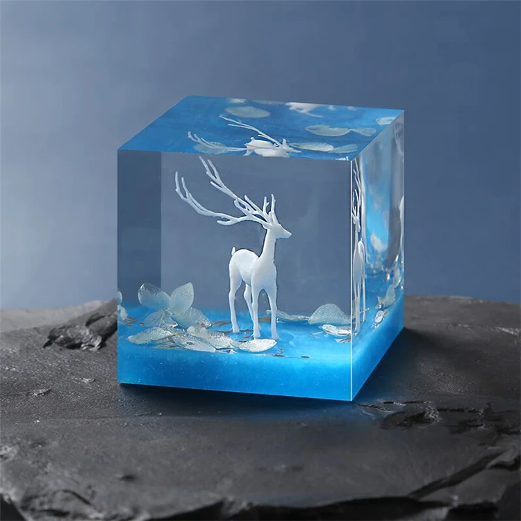 Handcraft Deer Fille Plastic 3d Resin Filler