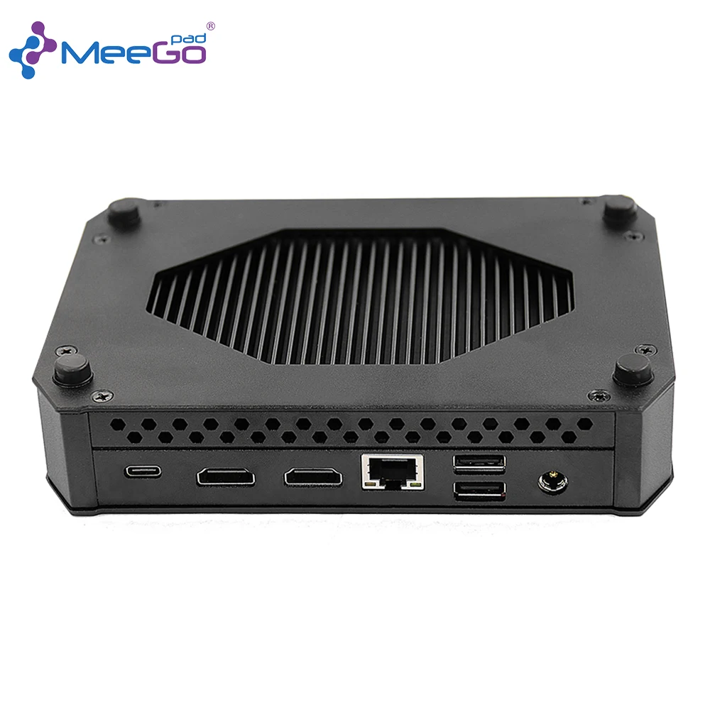 Astra Linux/cent OS/UBUNTU/WIN10/11 Intel J4125/N5005/N4120 Type C+HD+HD 3display 4K NVME SSD  2 Gigabit Lan mini pc thin client