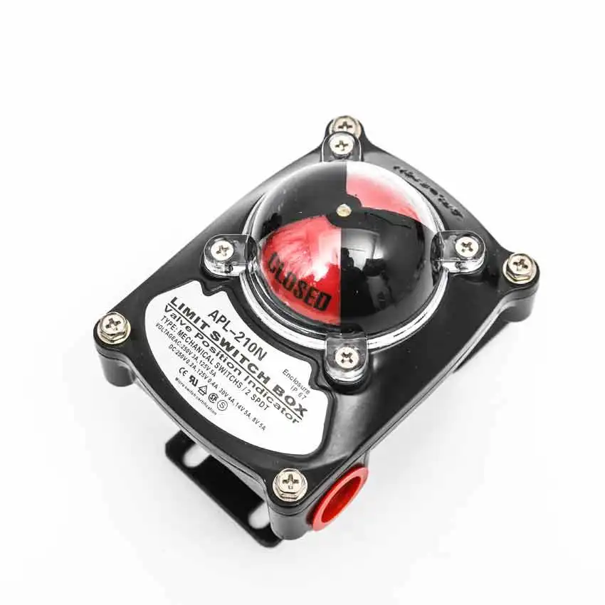 Gate Valve Position Indicator High Quality Black Limit Switch Box APL-210N