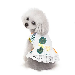 Hefei SY 2019 New Summer Pet Dresses Dogs lovable Skirts Dog clothes