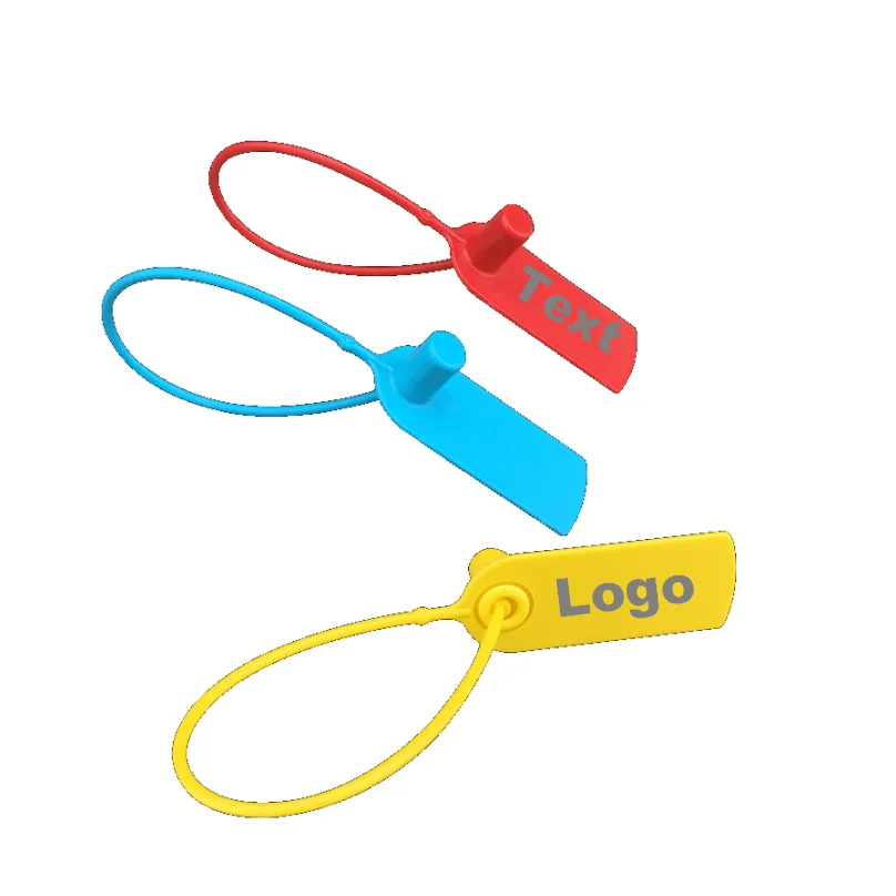 Custom Printing Return and Exchange Hang Tag Plastic Security Seal Tag Strip PVC Clothing Labels Custom Printed Shoes Low Price