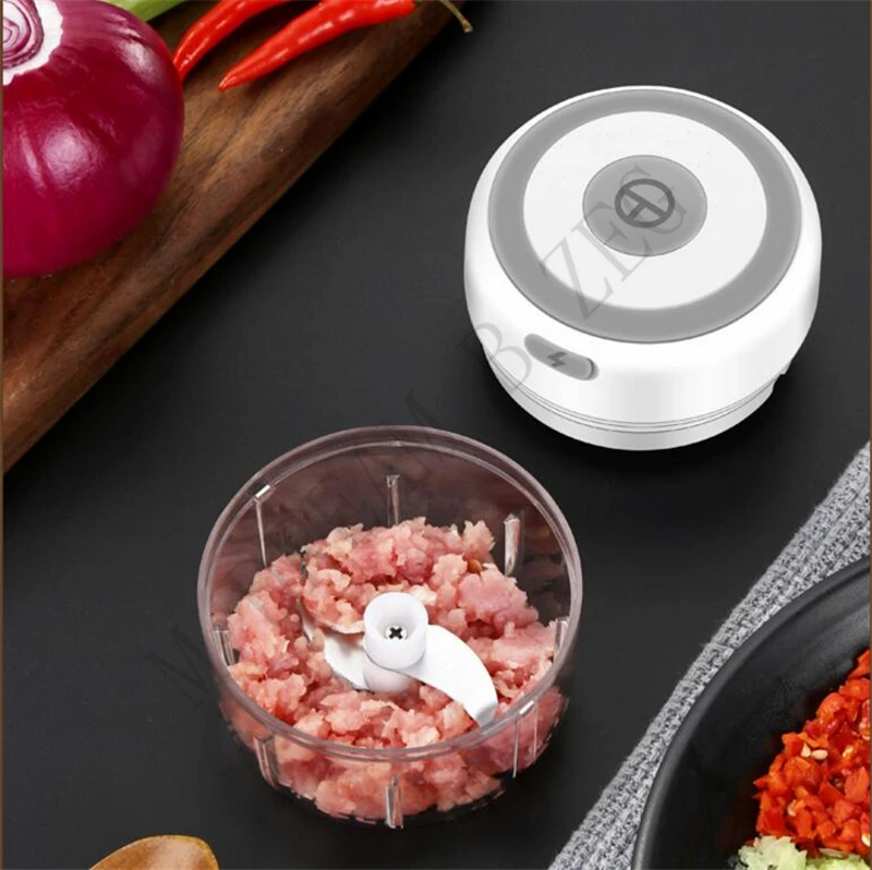 100 мл 250 мини USB электрическая чесночная Мясорубка беспроводной чесночный Измельчитель Пресс измельчитель овощи Чили