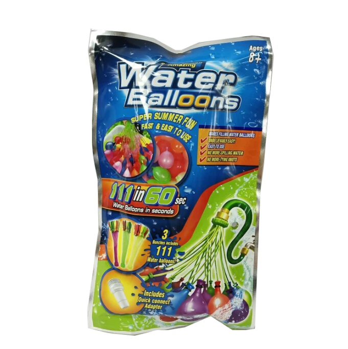 Wholesale kids summer toys water balloons quick fill hot selling water balloon toys