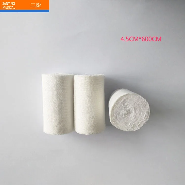 
6cm*600cm 100% Cotton Gauze Medical Gauze Bandage 