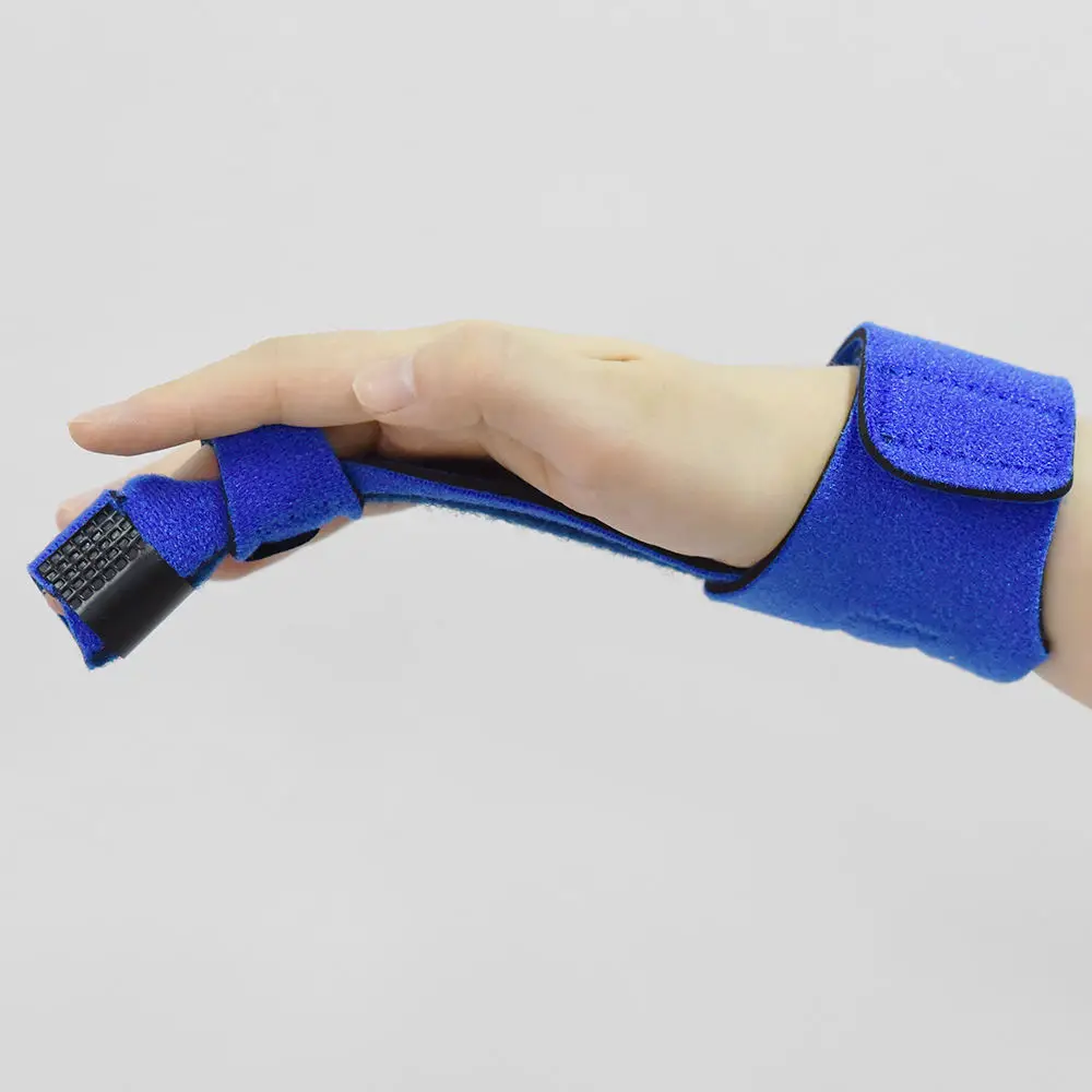 Wholesale Finger Support Neoprene Finger Hand Brace Splint Protection Anti Sprain Guard Men Women Medical Device