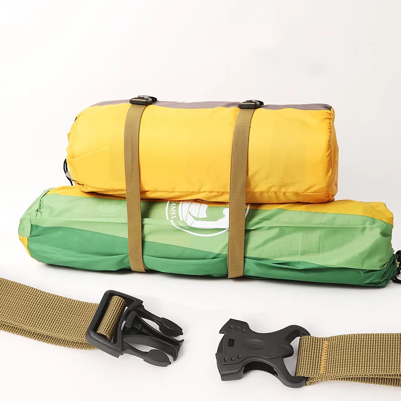 Outdoor EDC luggage strap with double safety buckle travel case packing belt Cargo strap fastening fastening rope