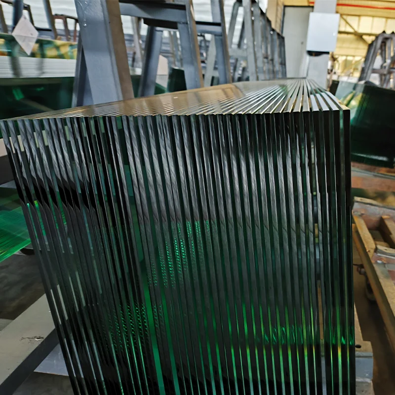 Safety Building Tempered Curved Glass Construction Building Glass Staircase Glass Wall for Swimming Pool Spiral Stair