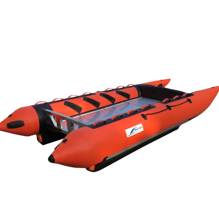 Goethe 14.8ft 450cm GTG450  Manufacturers Wholesale New Models High Speed Water Rescue Inflatable boat