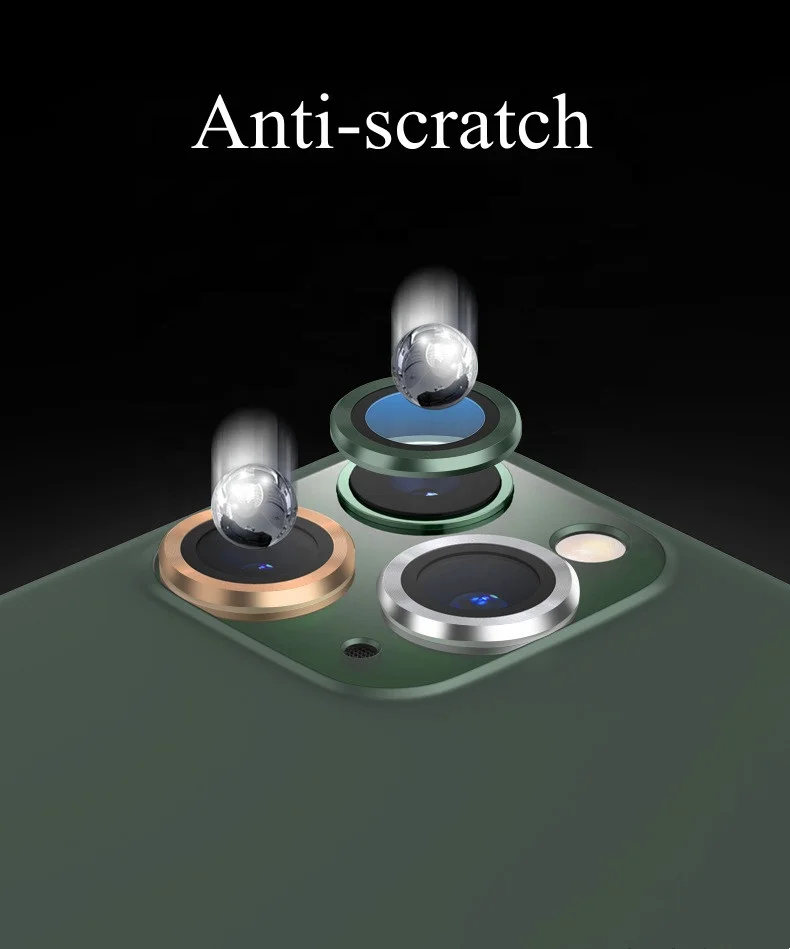 Anti Glare Wholesale Price OEM 2.5D 9H Phone Privacy Packaging 3D For Iphone Camera Lens 9H Tempered Glass Screen Protector