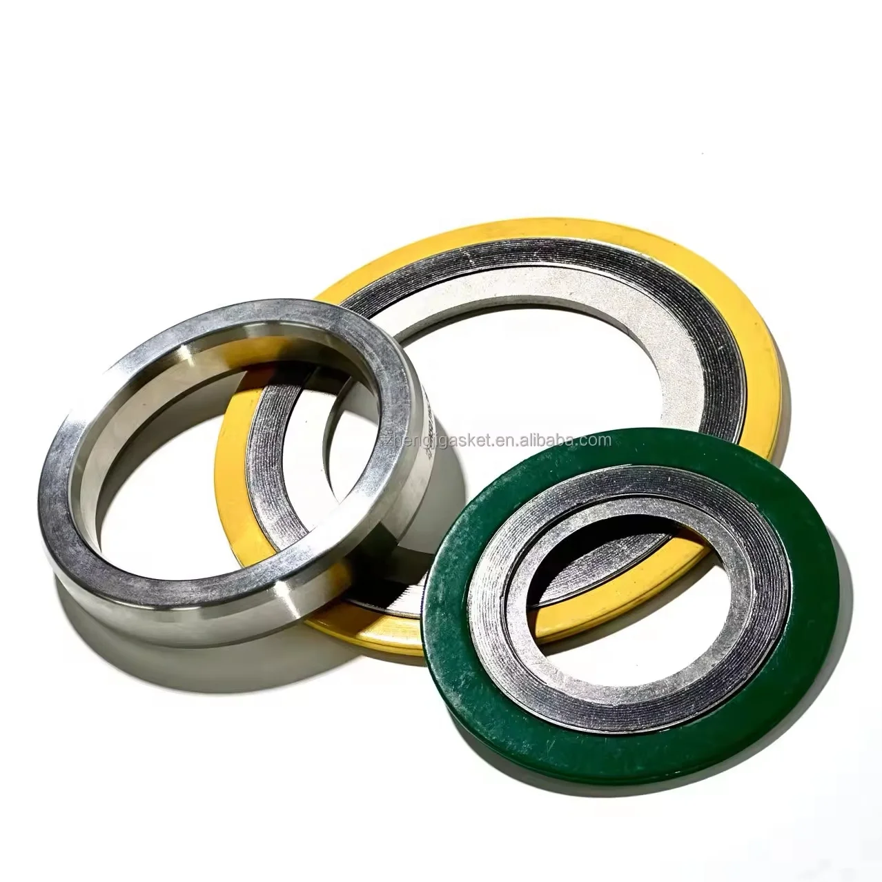 High Temperature Stainless Steel Graphite Spiral Wound Gaskets Carbon Steel Gasket