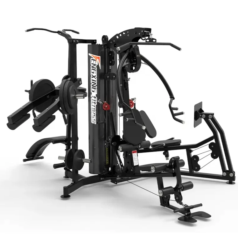 Factory price commerical 5 Station Home Gym Equipment Mutli Function Station